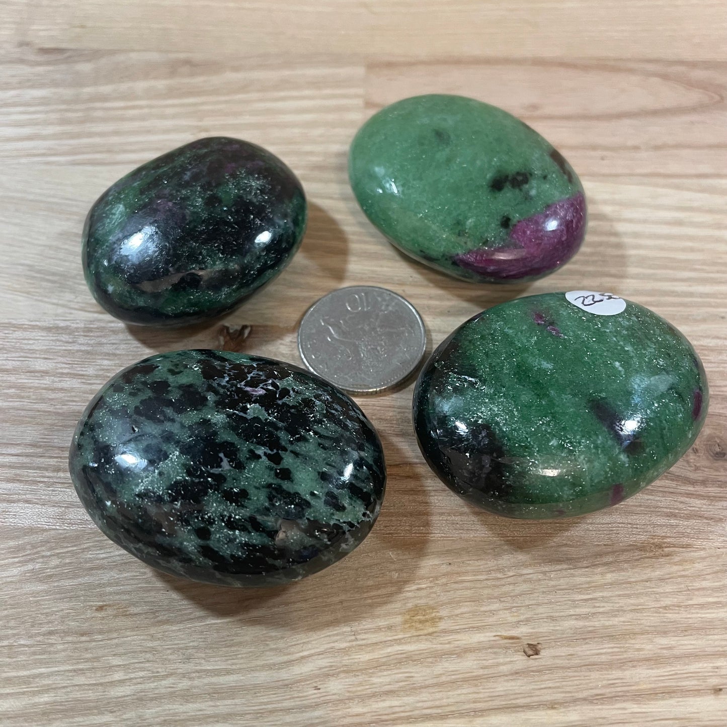 Ruby in Zoisite Palmstone