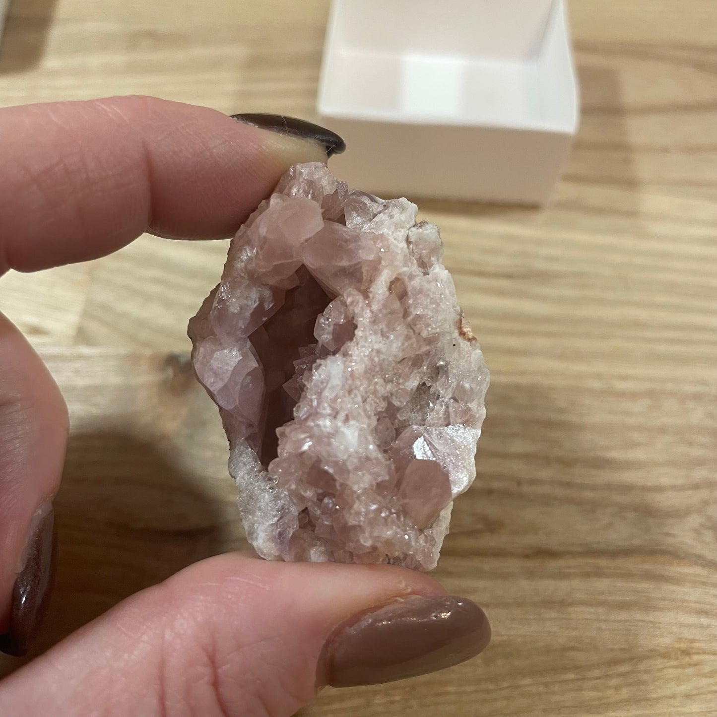 Pink Amethyst Geode 20A