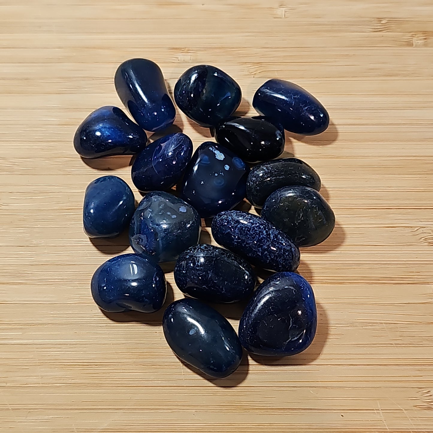 Blue Agate Tumblestone