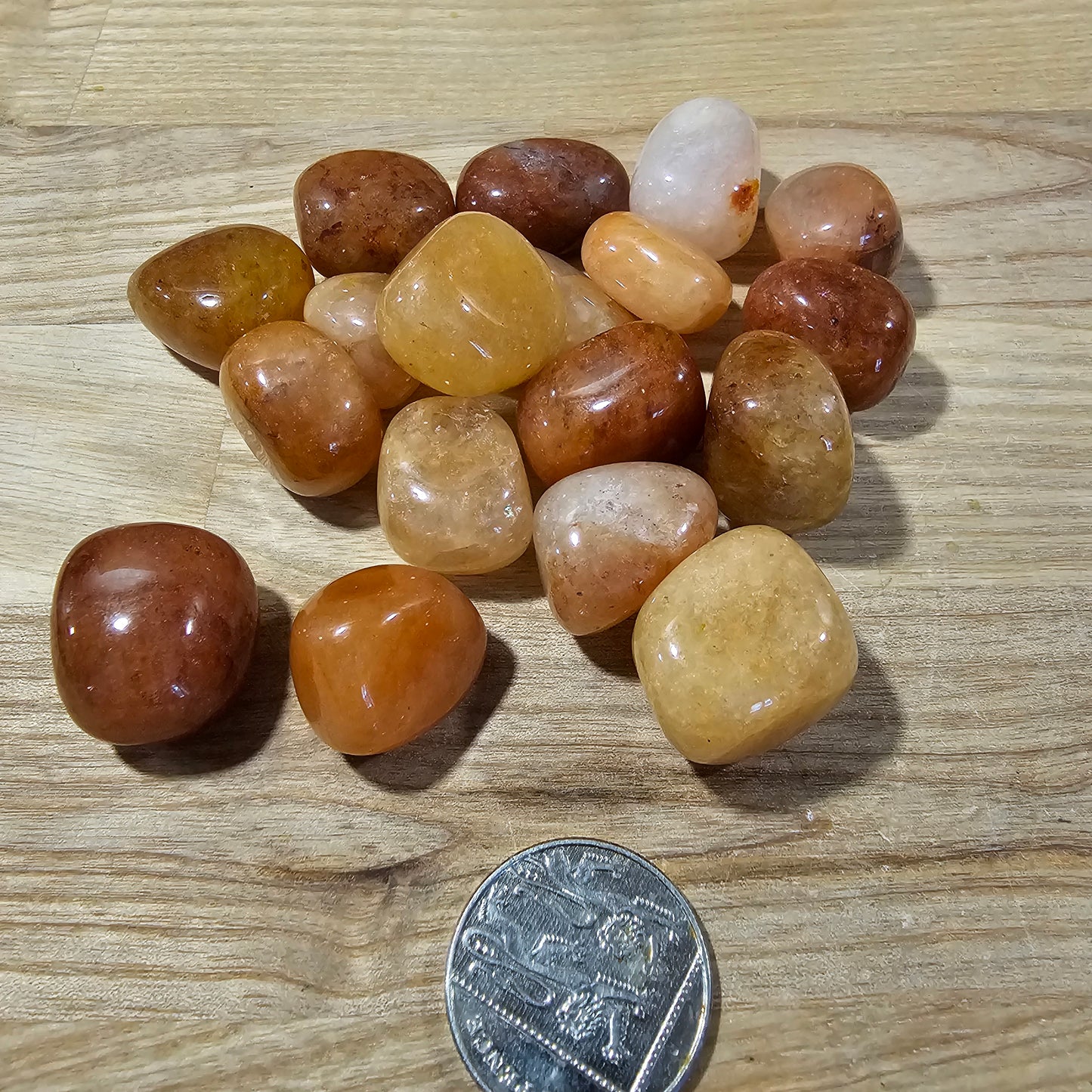 Peach Aventurine Tumblestones