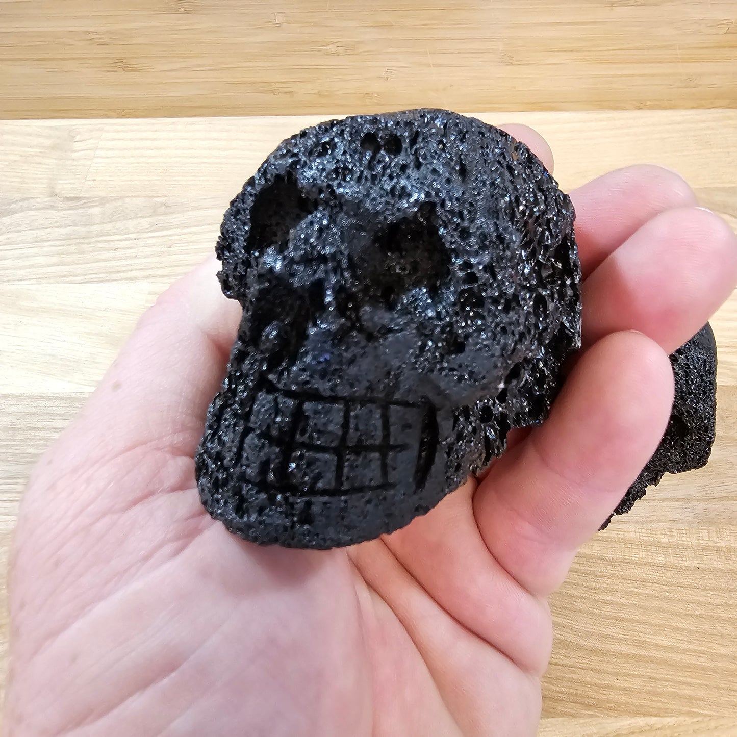 Lava Rock Skulls