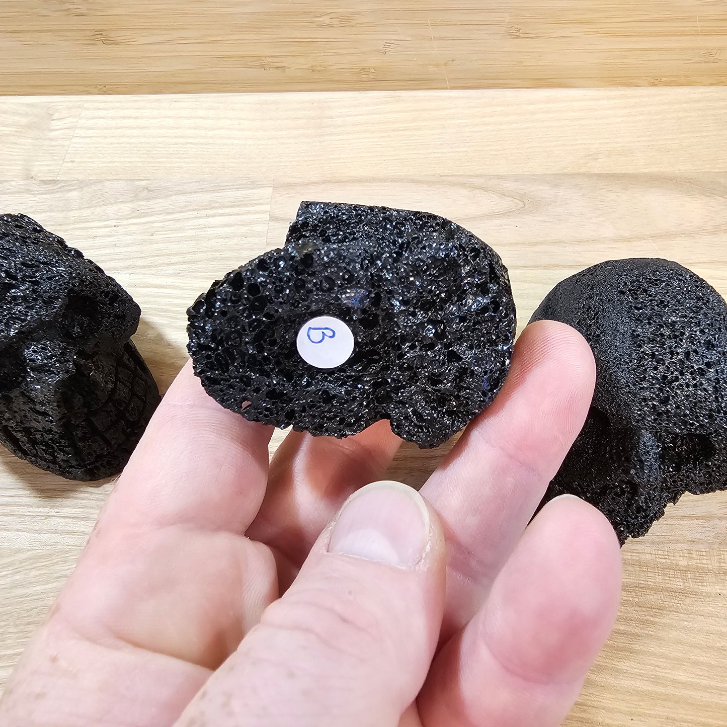 Lava Rock Skulls