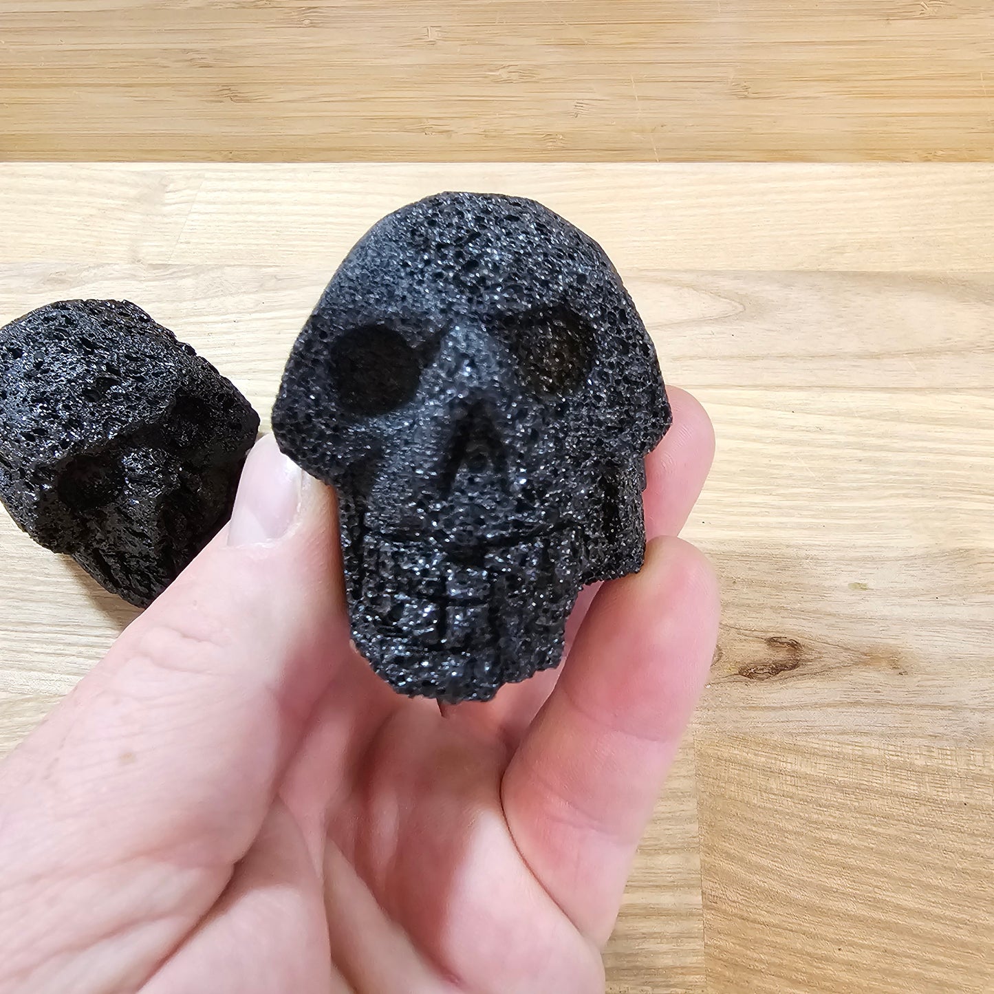 Lava Rock Skulls