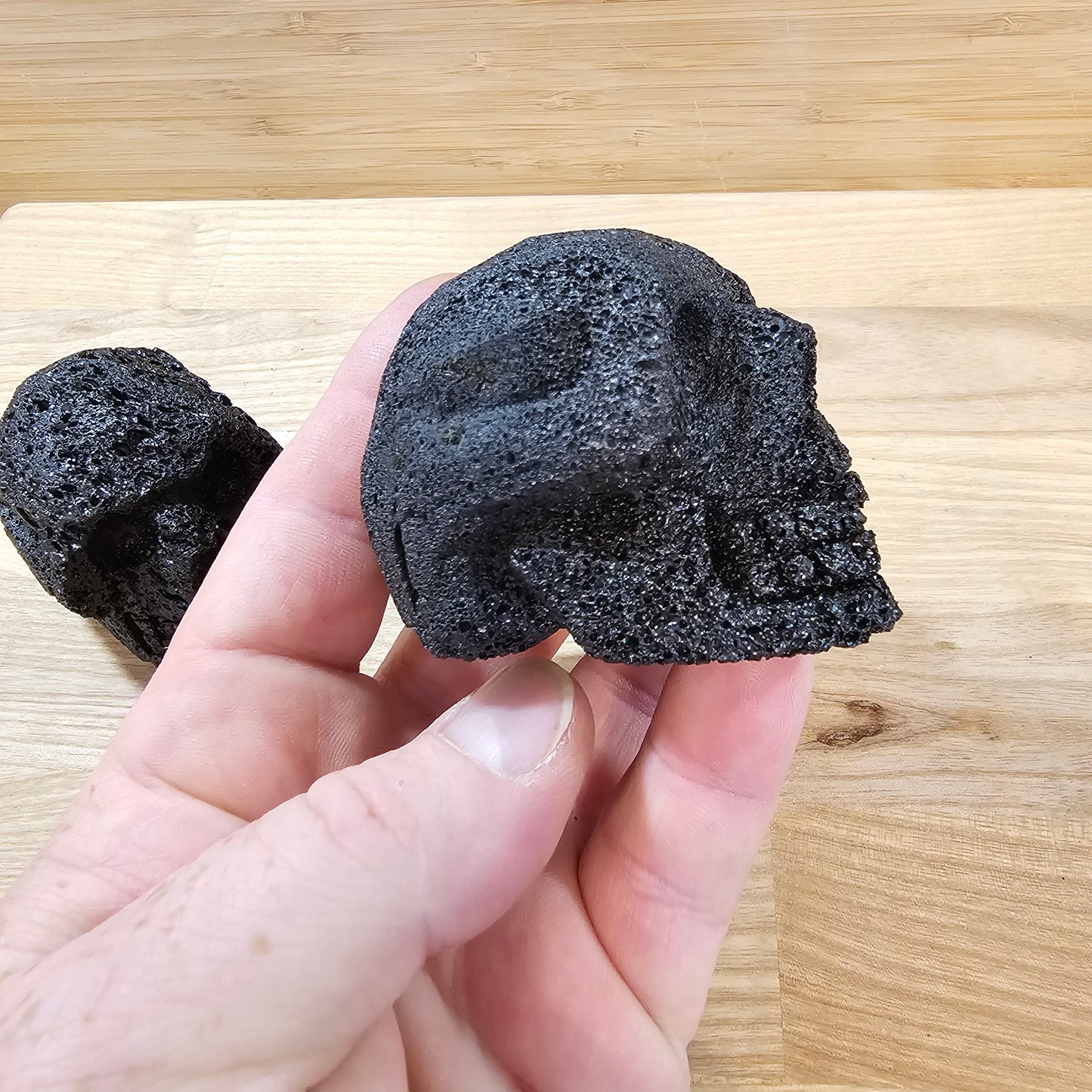 Lava Rock Skulls