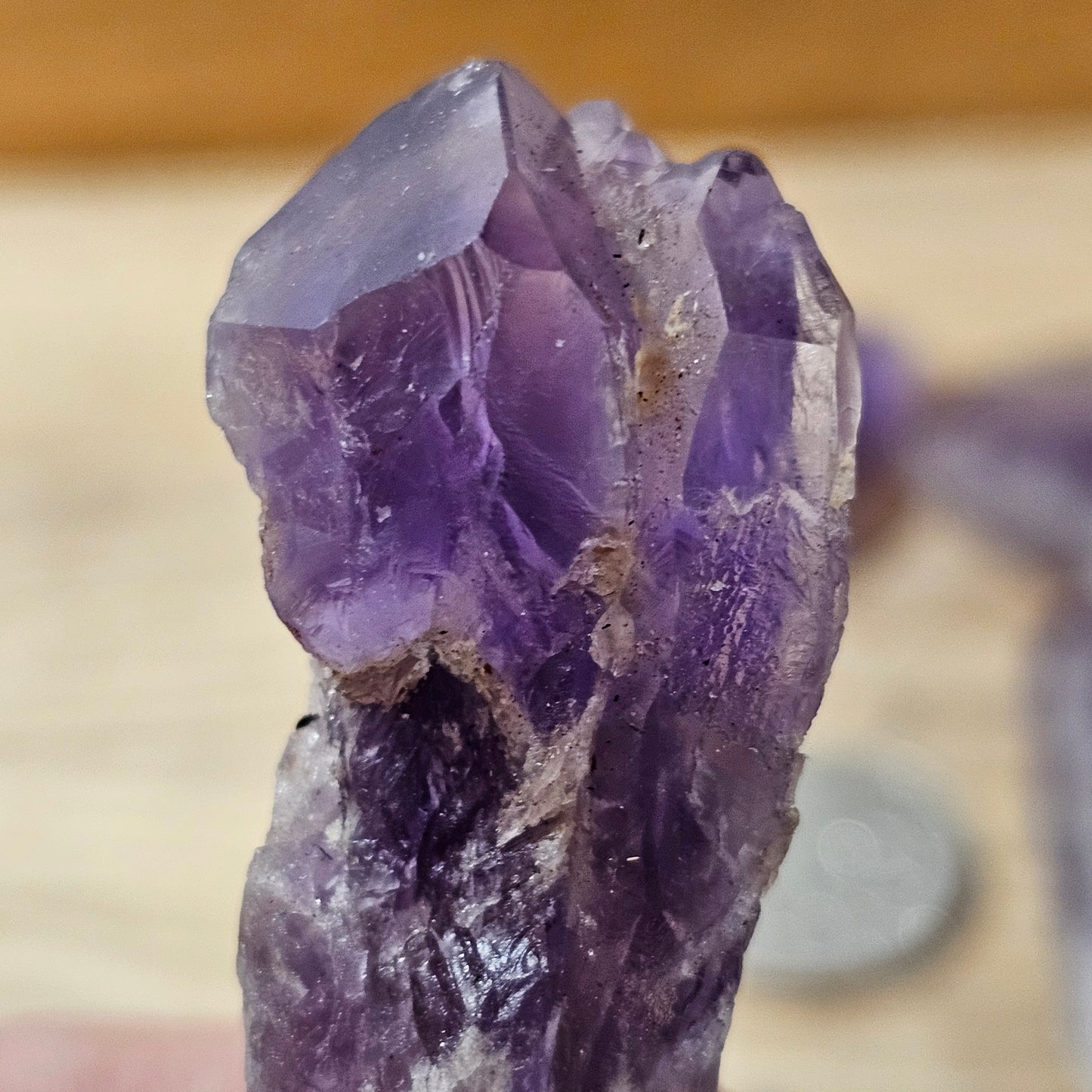 Elestial Amethyst Points