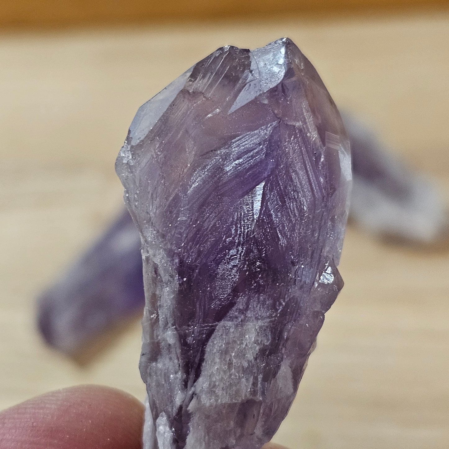 Elestial Amethyst Points