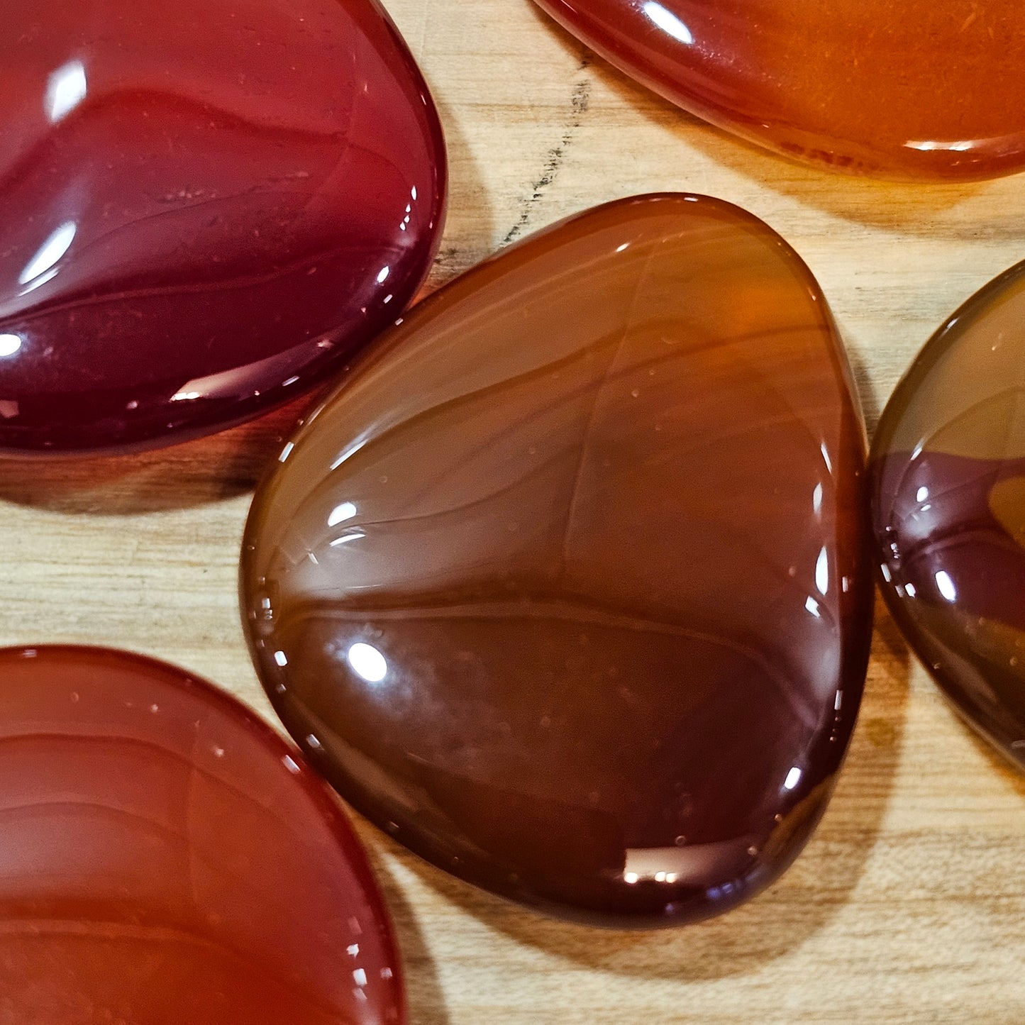 Carnelian Worry Stone