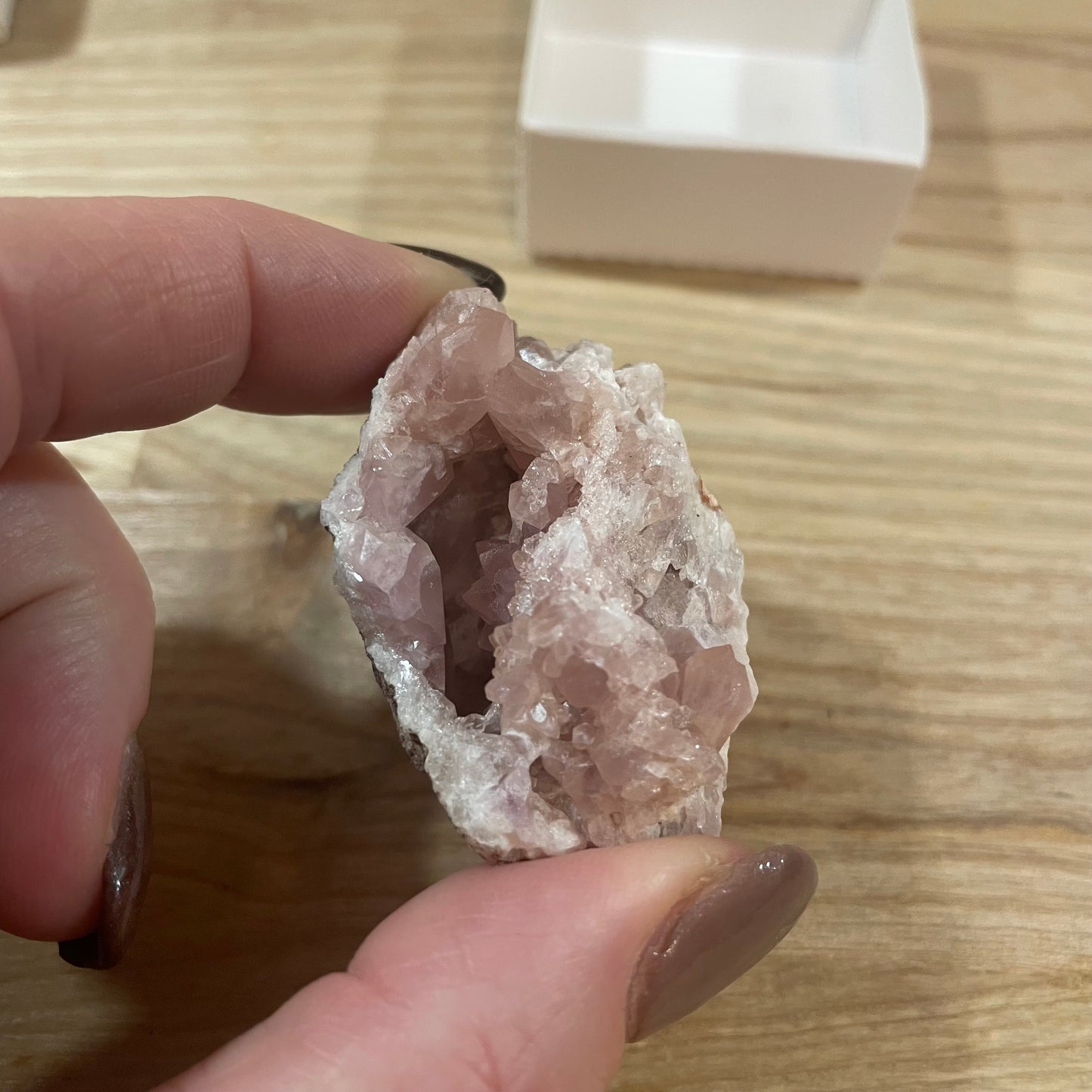 Pink Amethyst Geode 20A