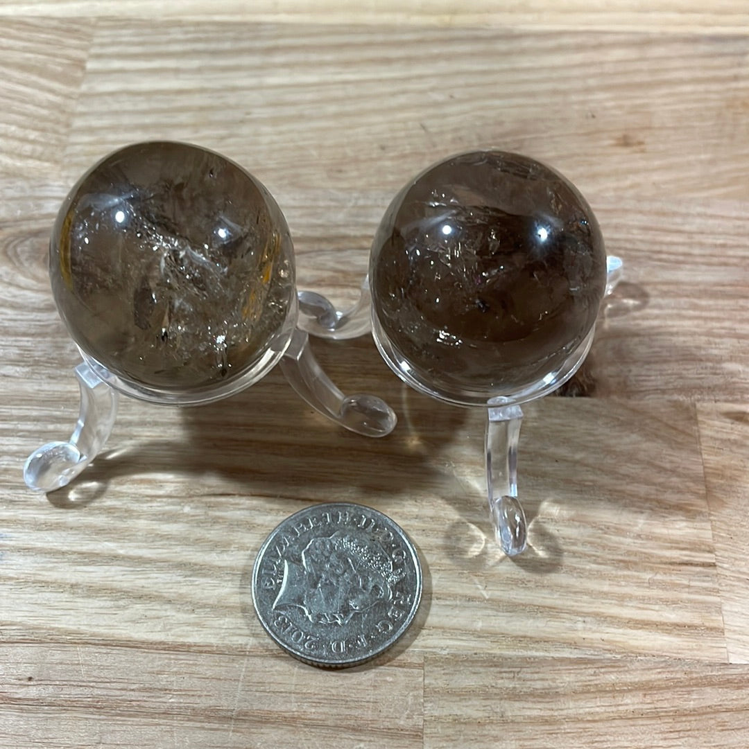 Smokey Quartz Sphere (approx 25-30mm))