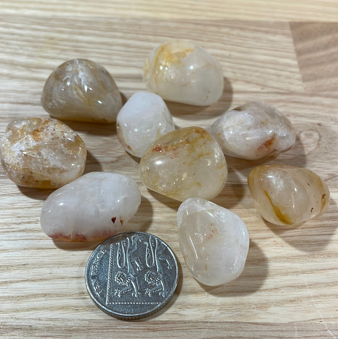 Golden Healer Quartz Tumblestone