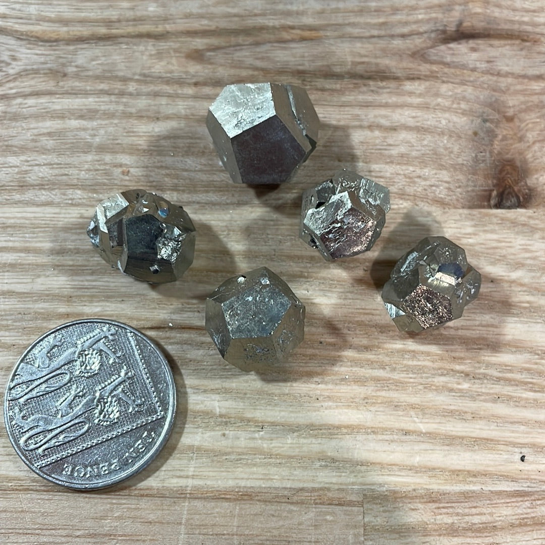 Pyrite - Hexagonal Pieces