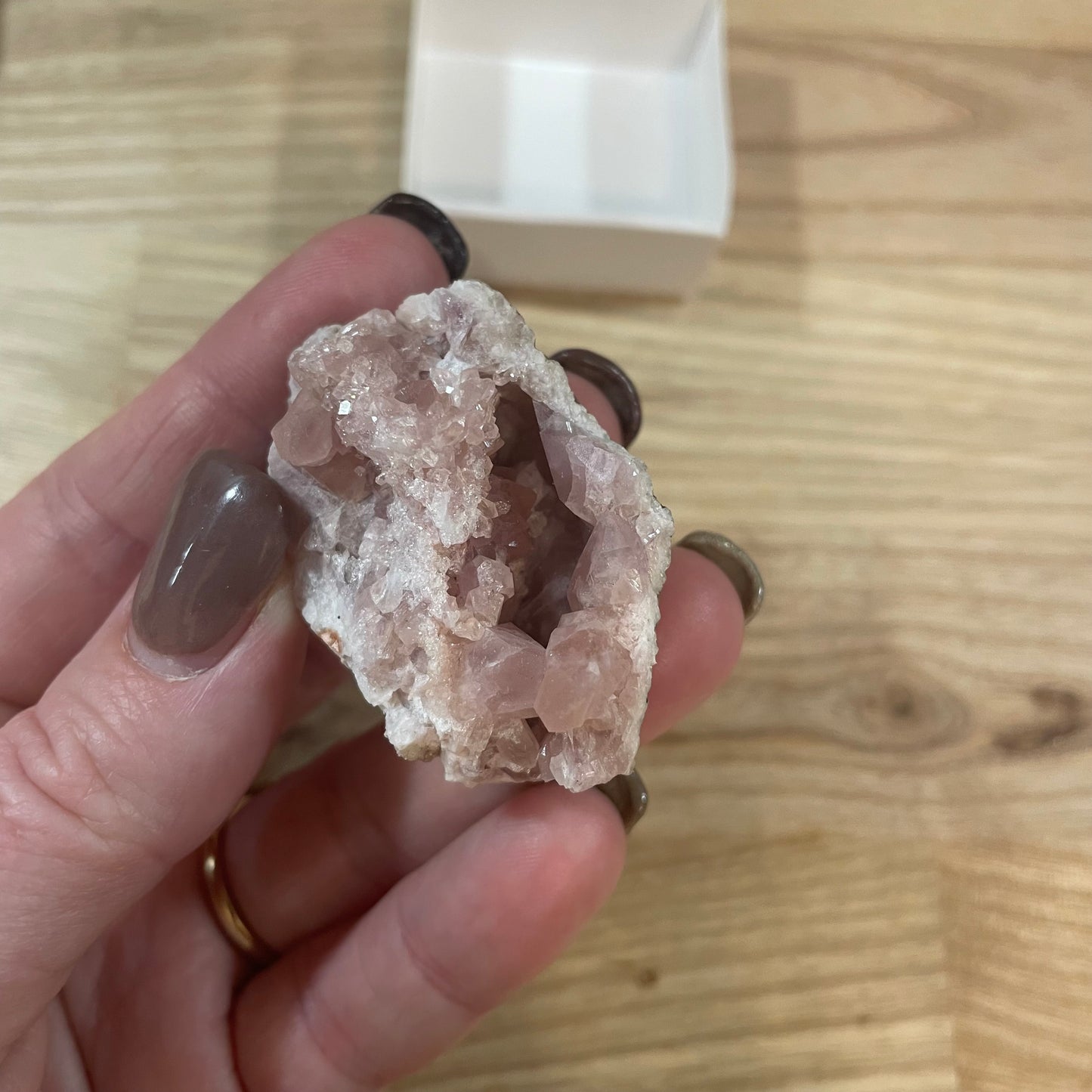 Pink Amethyst Geode 20A