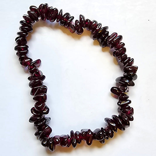 Garnet Chip Bracelets