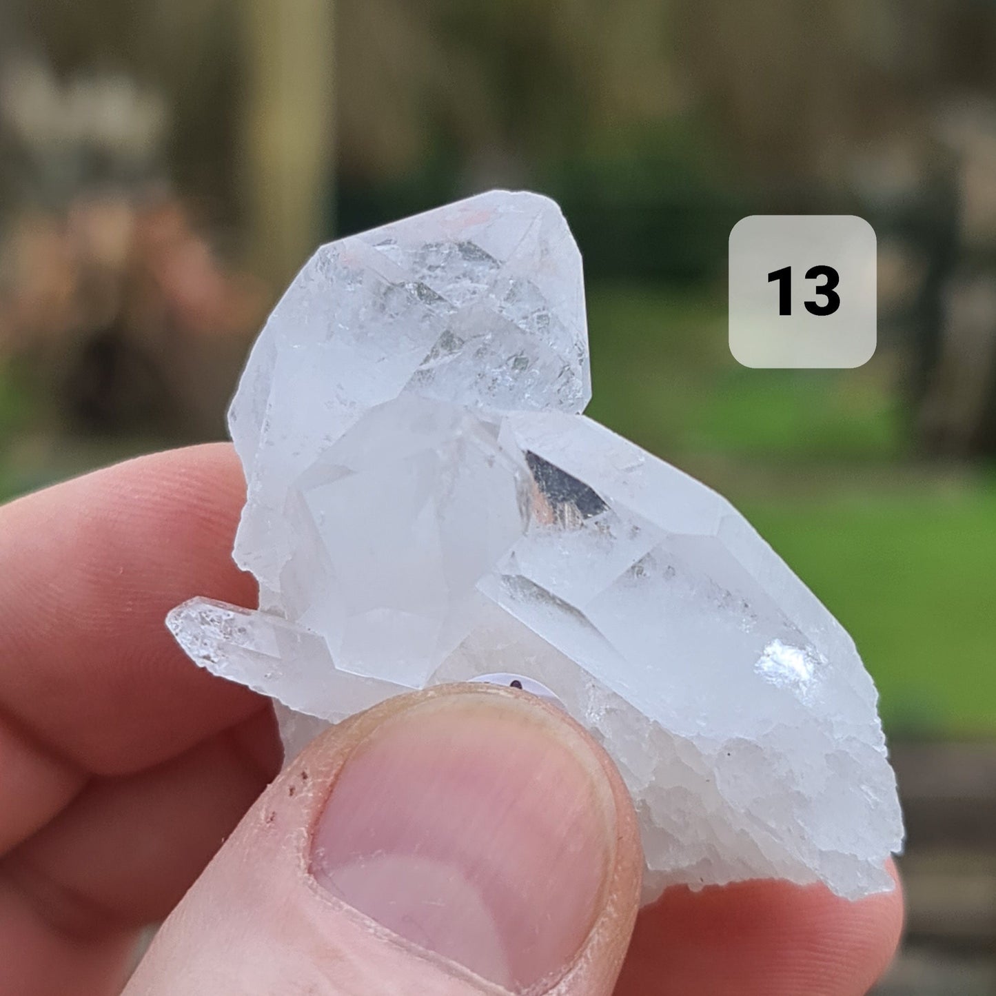 Clear Quartz Mini Cluster - Q13