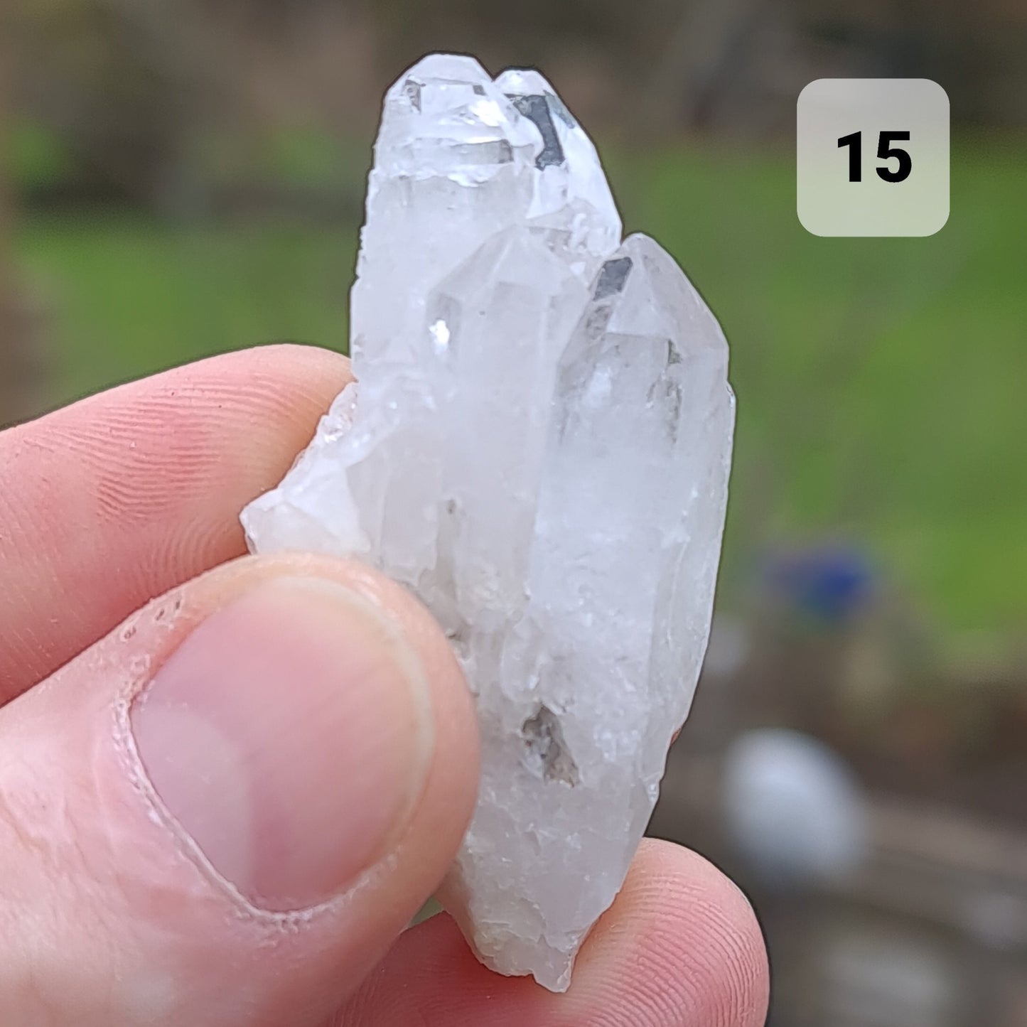 Clear Quartz Mini Cluster - Q15