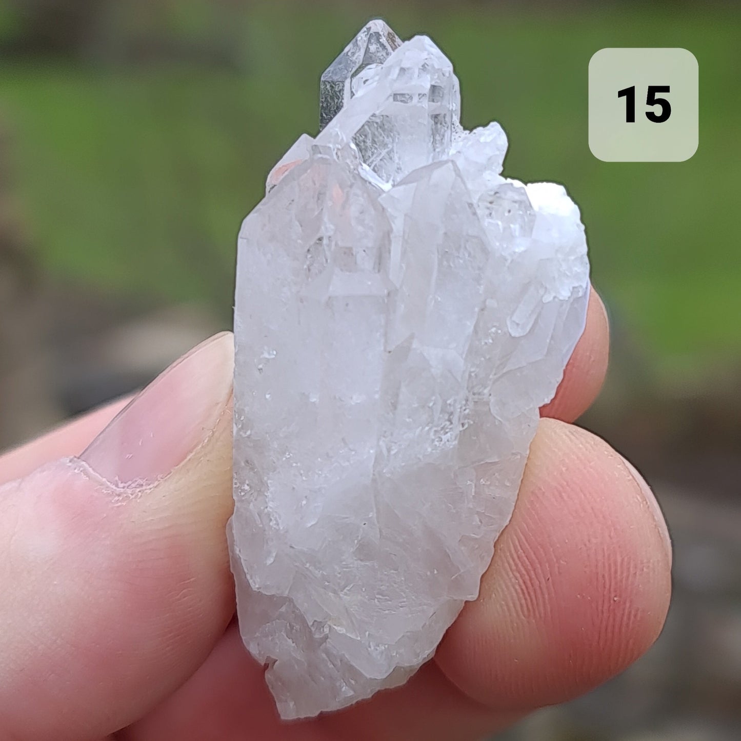 Clear Quartz Mini Cluster - Q15