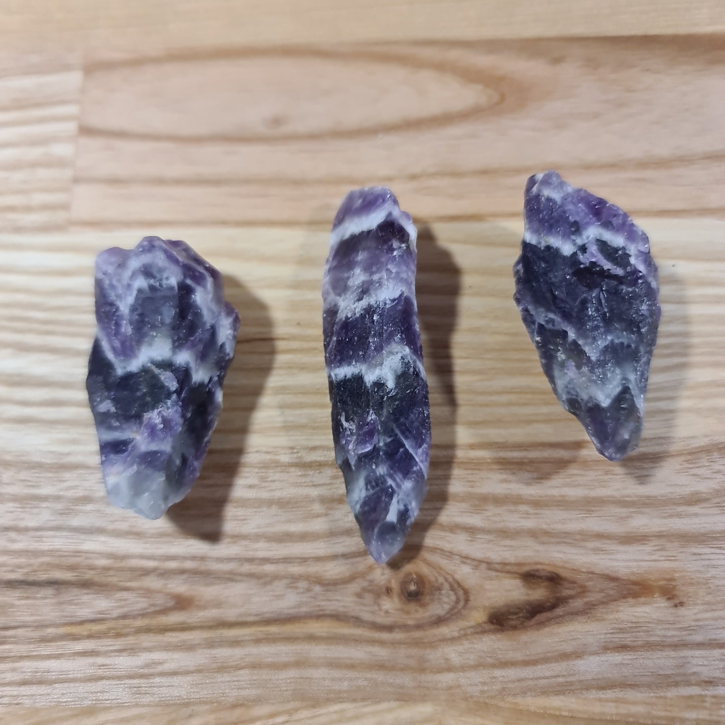 Chevron Amethyst Rough