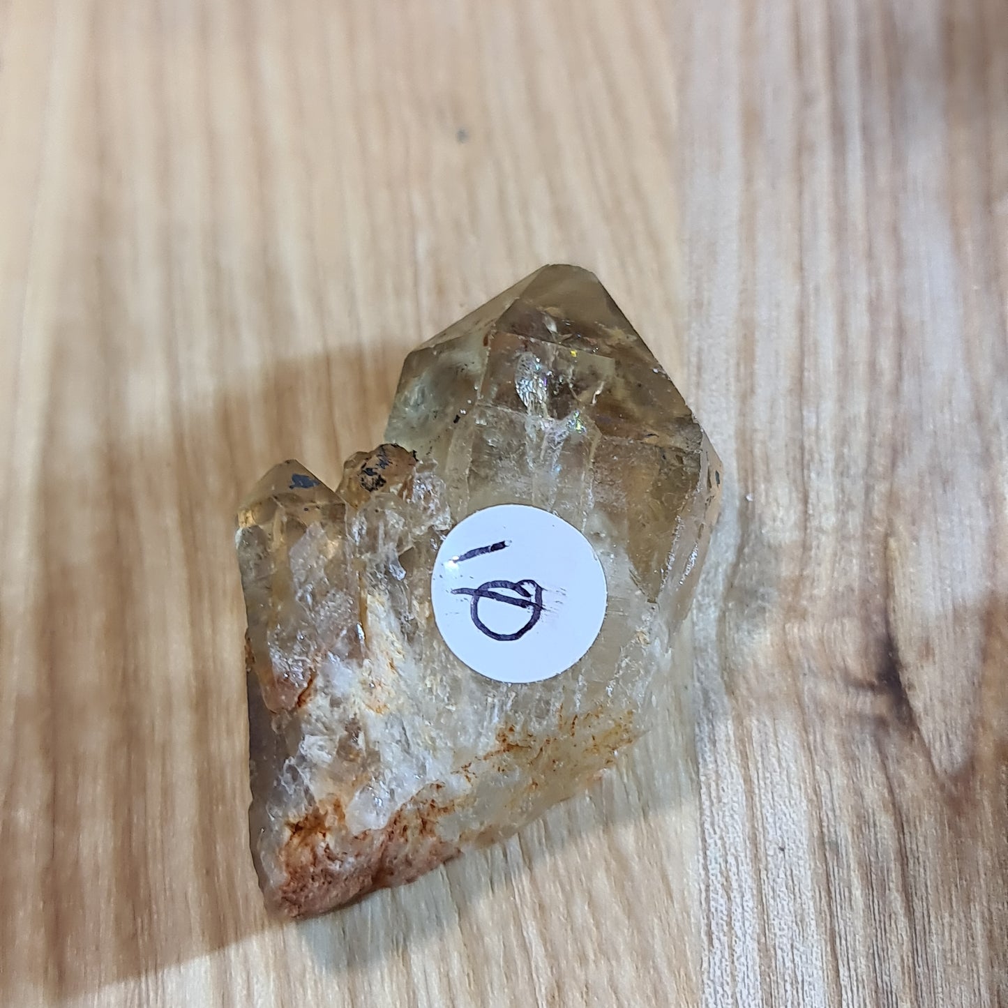 Natural, Raw Kundalini Citrine from the R.O.Congo