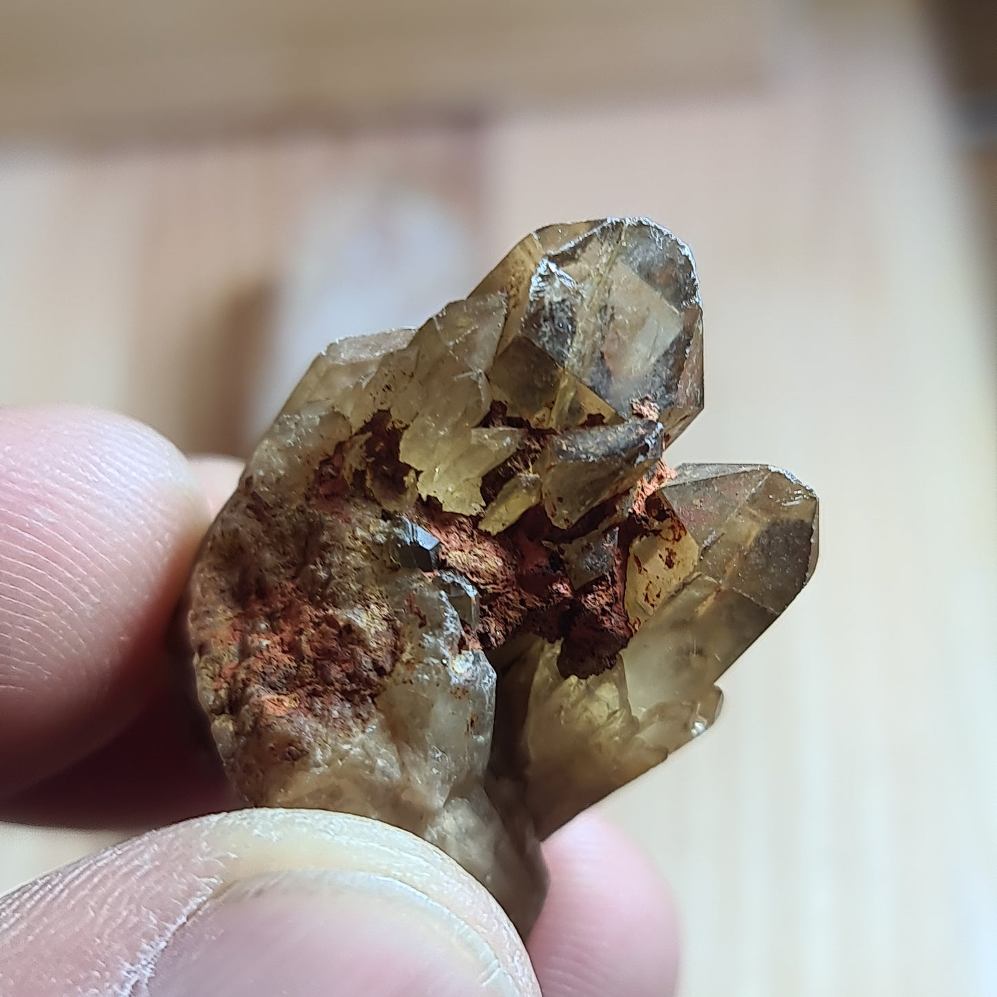 Natural, Raw Kundalini Citrine from the R.O.Congo