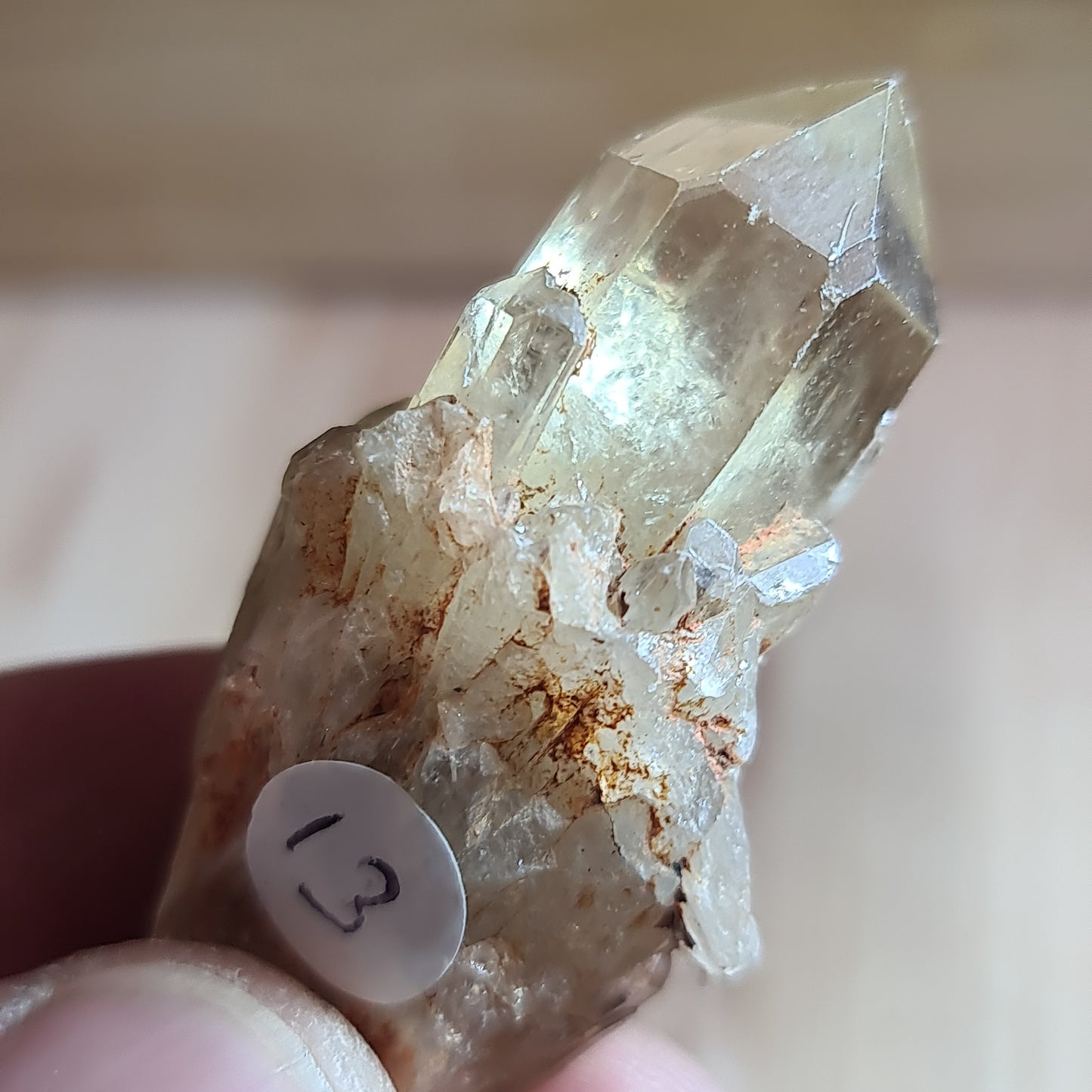 Natural, Raw Kundalini Citrine from the R.O.Congo