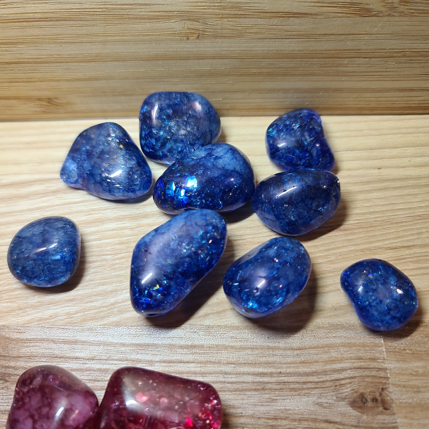 Crackle Quartz Tumblestones