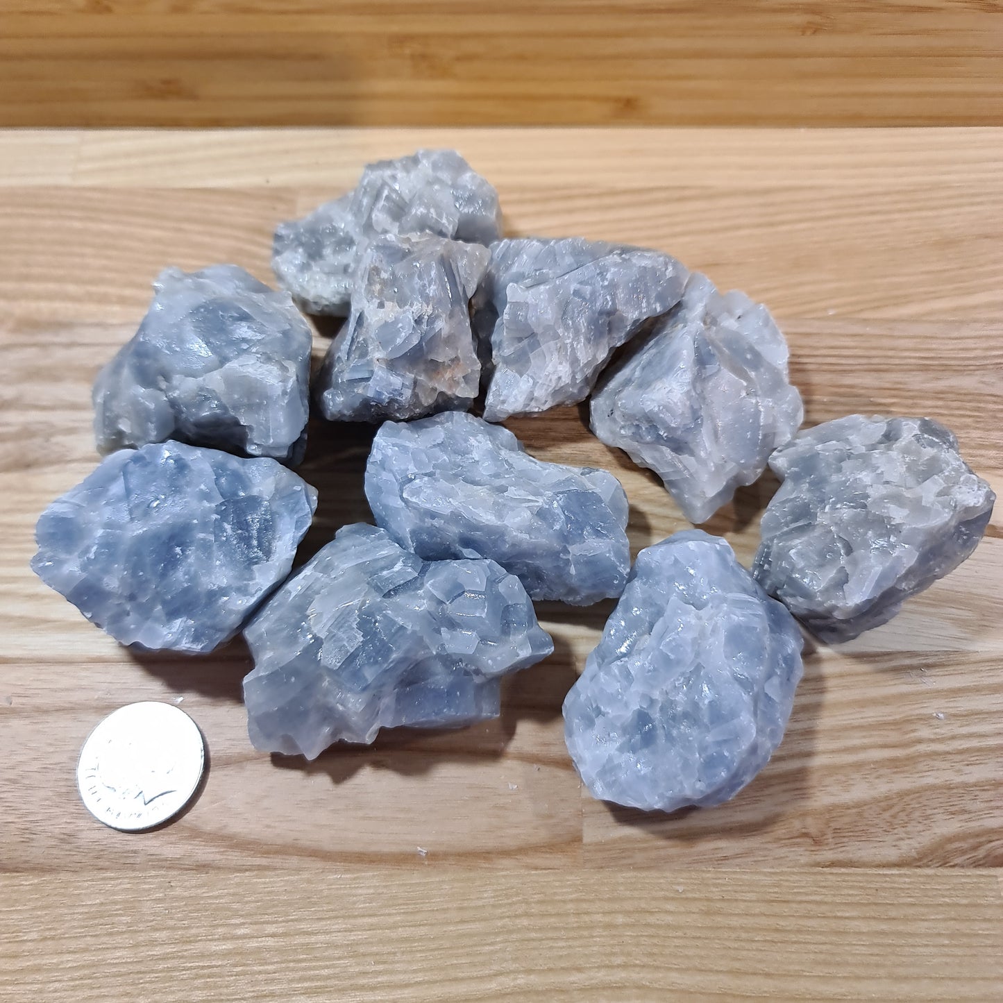 Blue Calcite - Raw