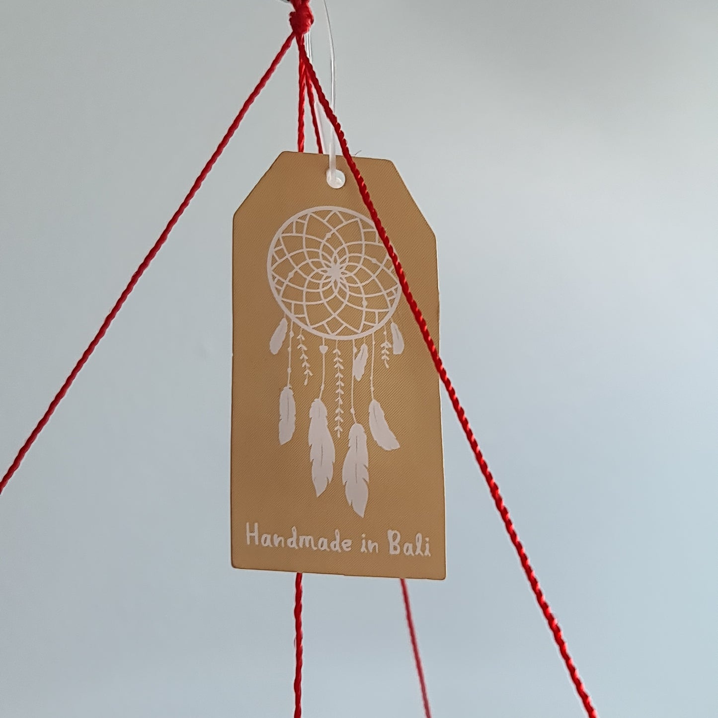 Chakra Feather Hanging Mobile