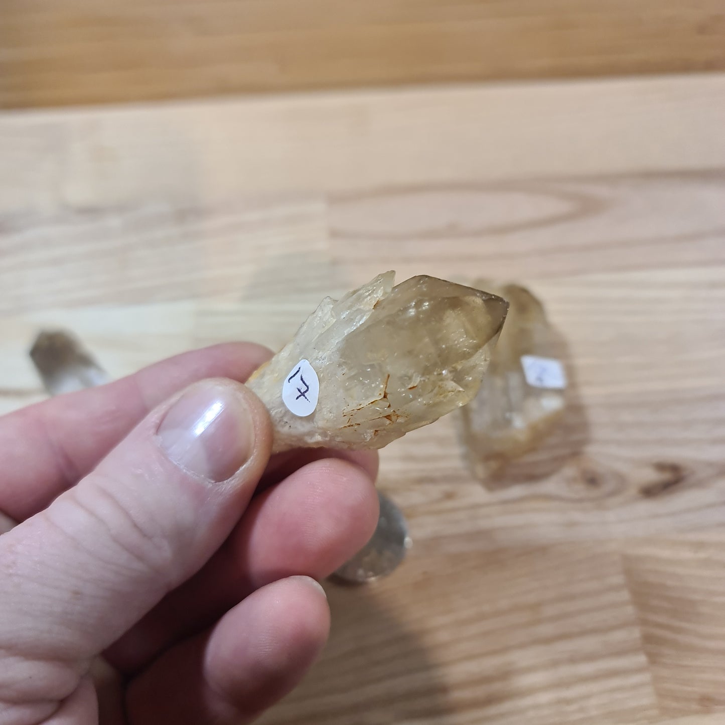 Natural, Raw Kundalini Citrine from the R.O.Congo