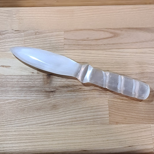 Selenite Knife (Plain Handle)