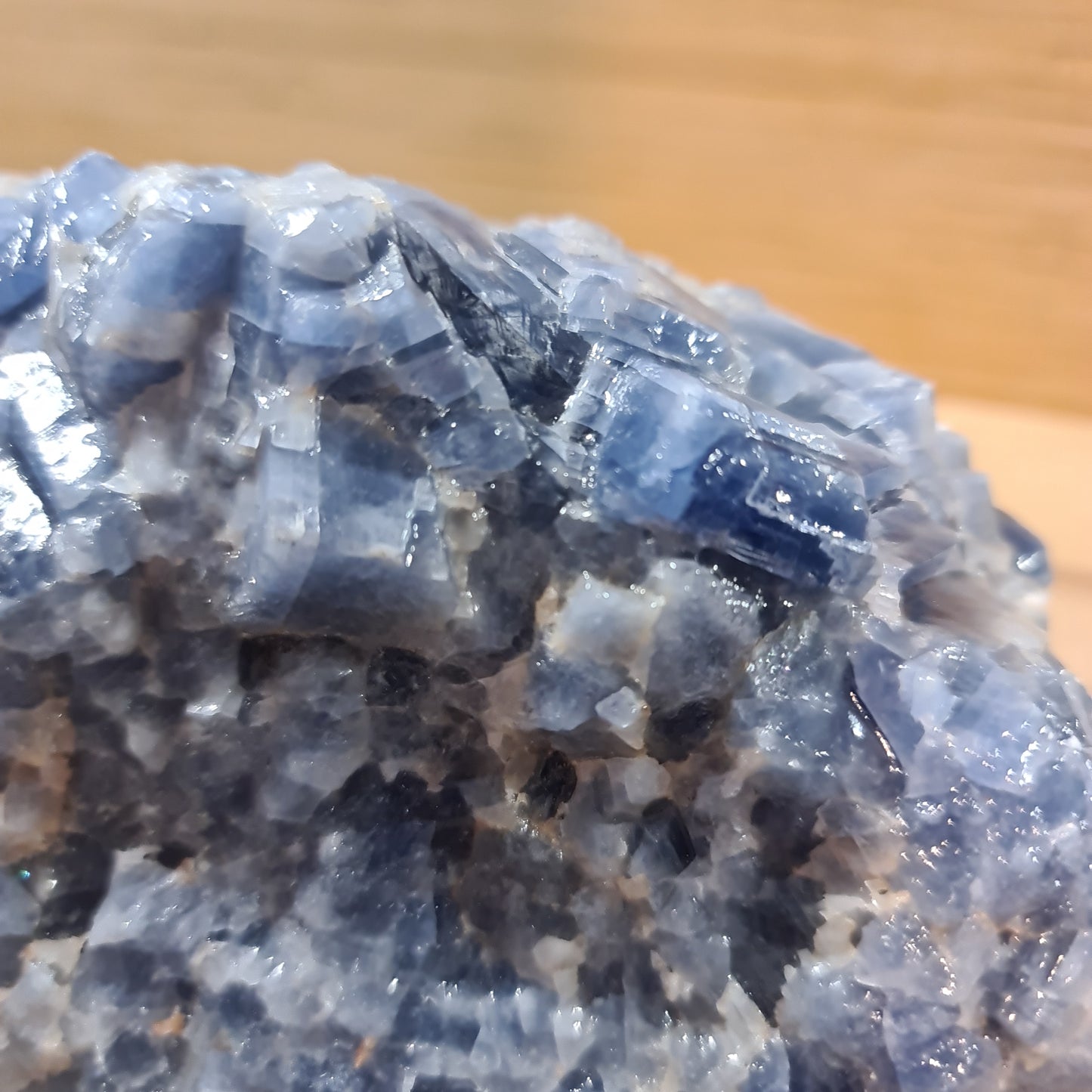 Blue Calcite - Raw Display Piece