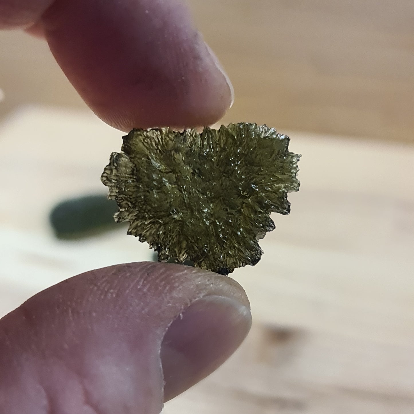 Moldavite - Rare Maly Chlum Variety #1