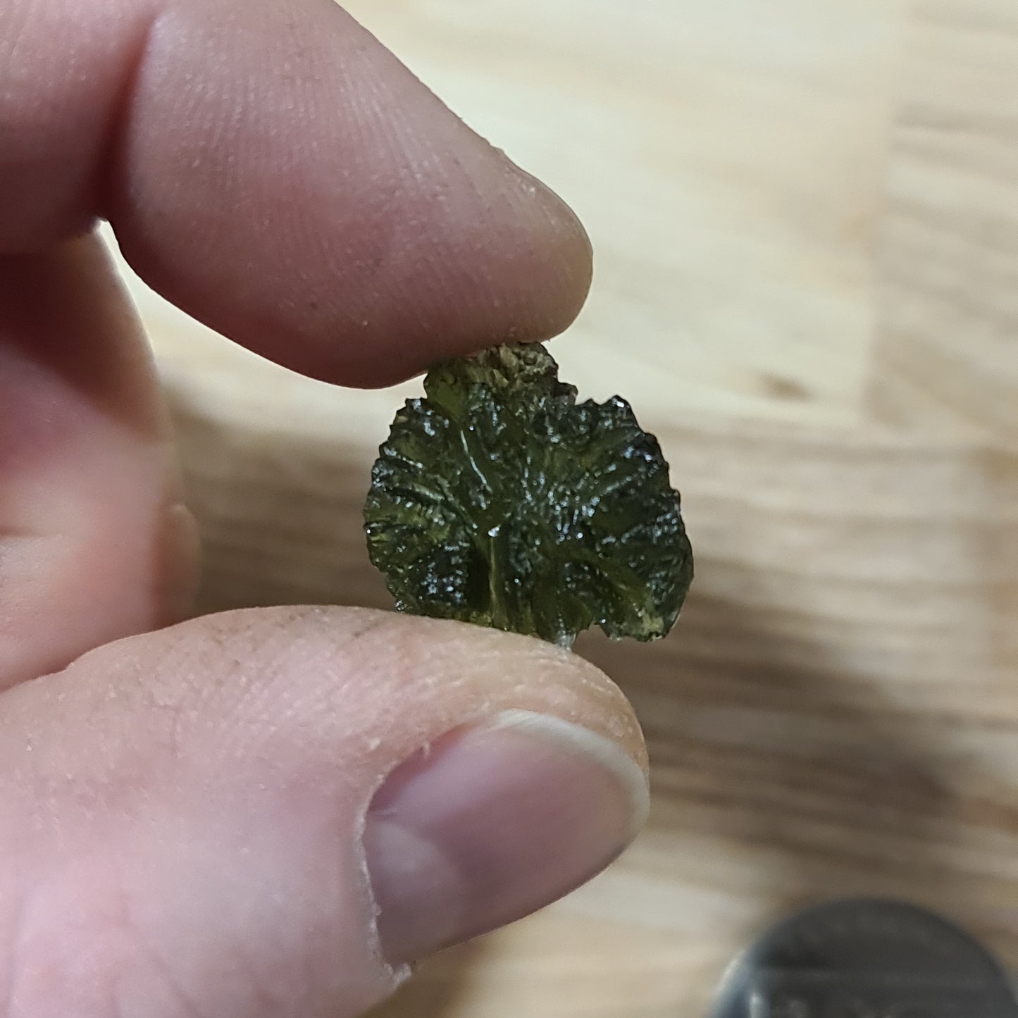 Moldavite - Rare Maly Chlum Variety #2