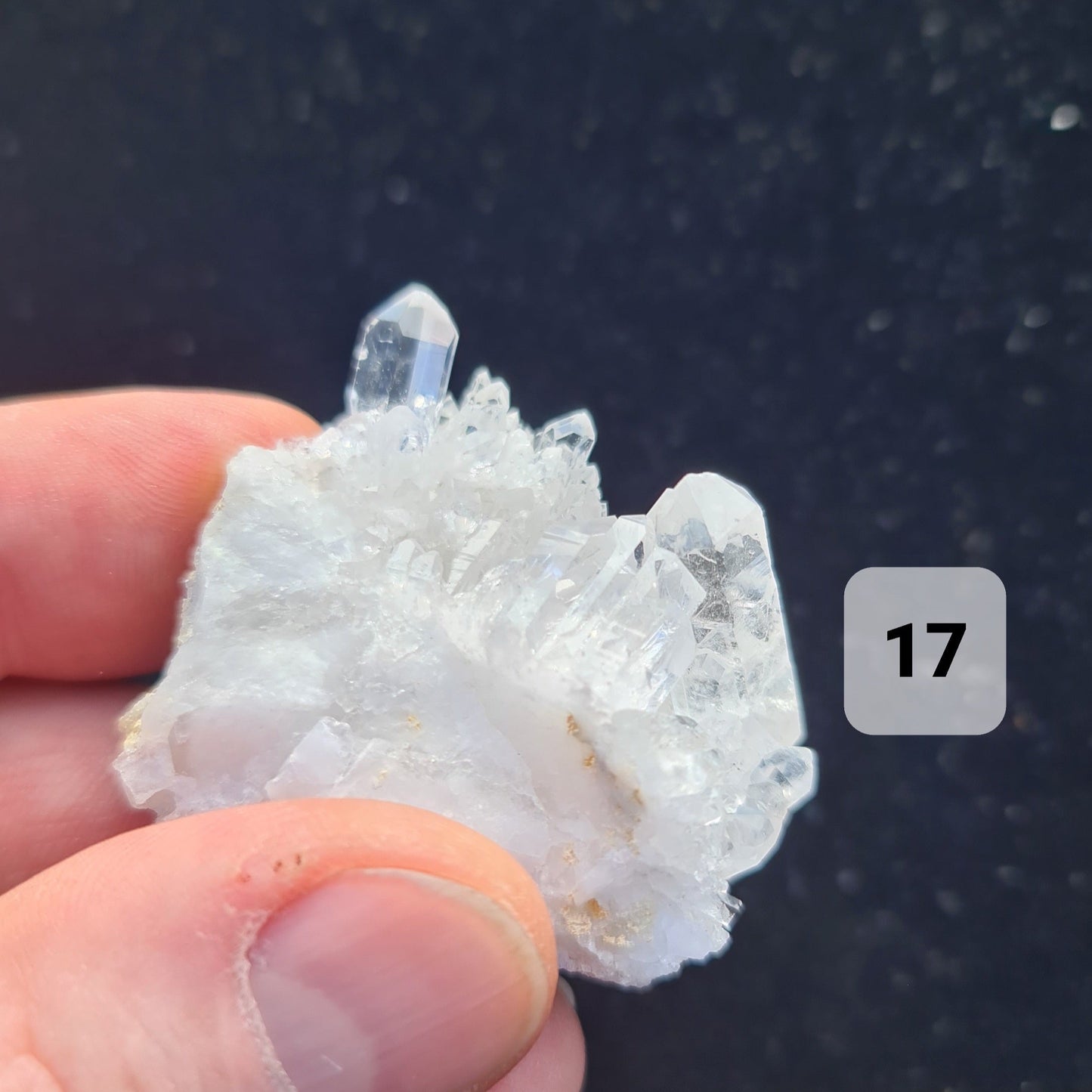 Clear Quartz Mini Cluster - Q17