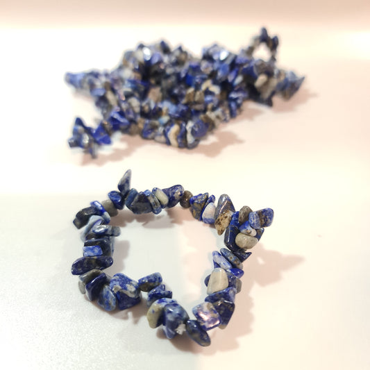 Lapis Lazuli Chip Bracelet