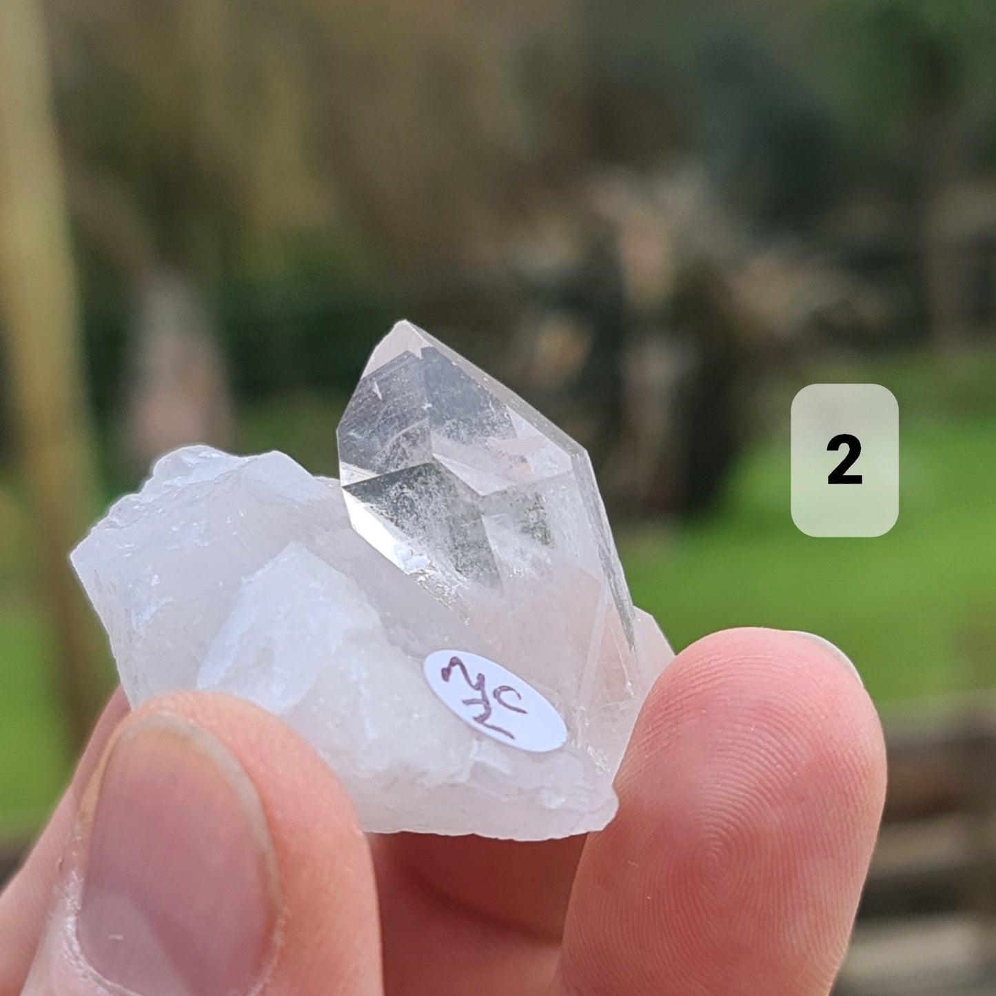 Clear Quartz Mini Cluster - Q2