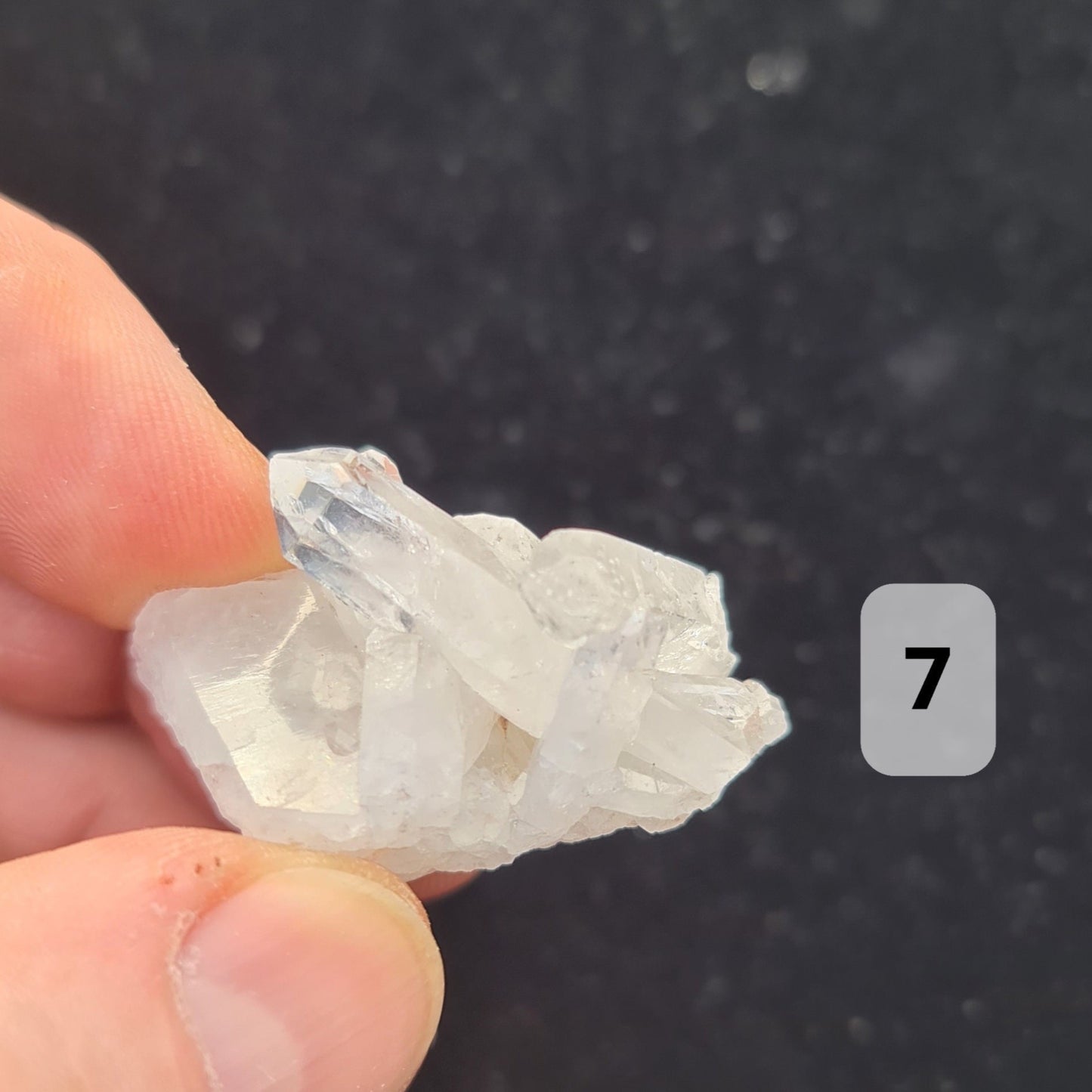 Clear Quartz Mini Cluster - Q7