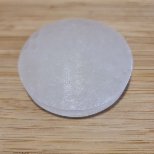 Selenite Charger Plate (7cm)