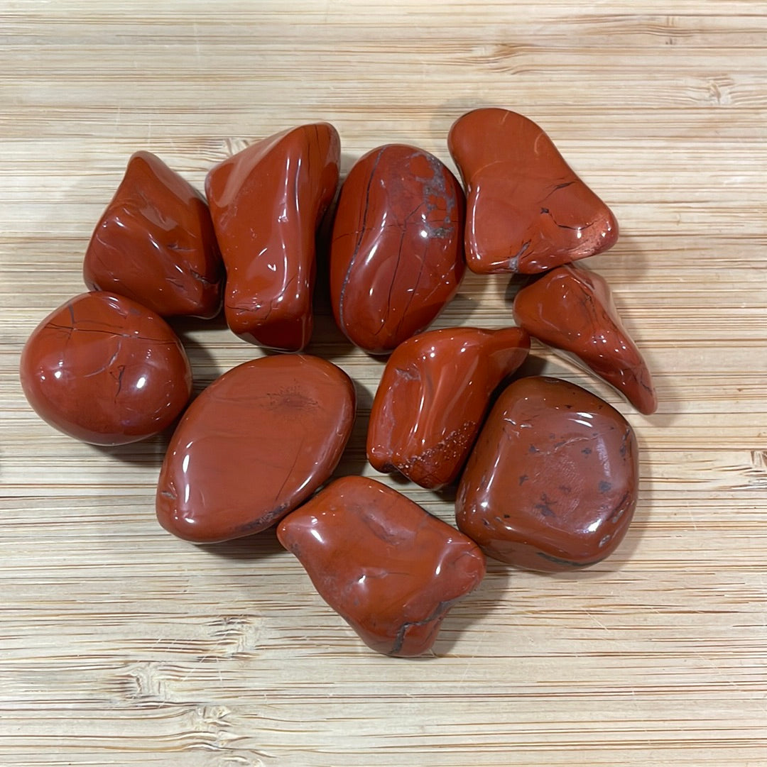 Red Jasper Tumblestone