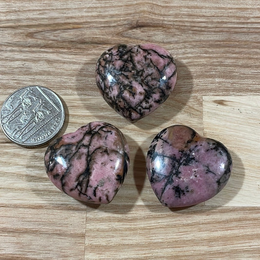 Rhodonite Heart (small)