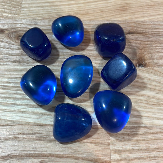 Cobalt Blue Obsidian Tumblestone