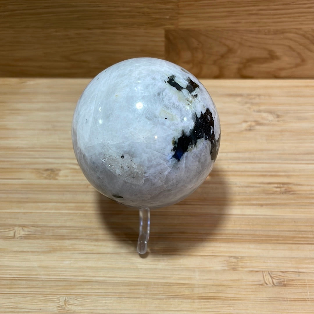 Rainbow Moonstone Sphere (Approx 60mm)
