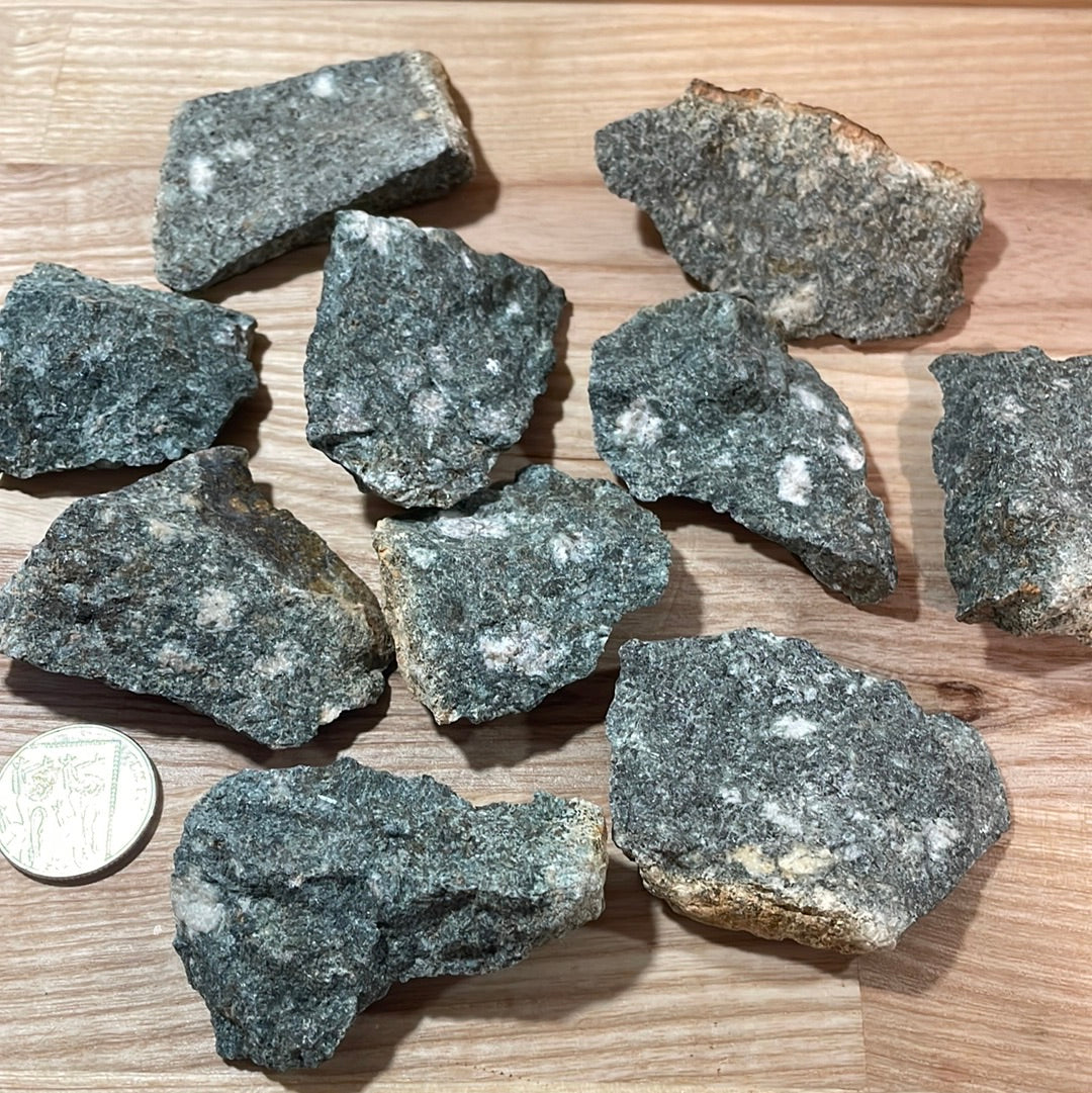 Preseli Bluestone (Stonehenge Stone) - Raw Pieces