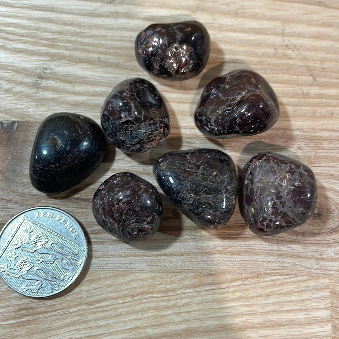 Garnet (Almandine) Tumblestone