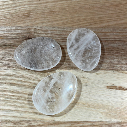 Clear Quartz Thumb Stone
