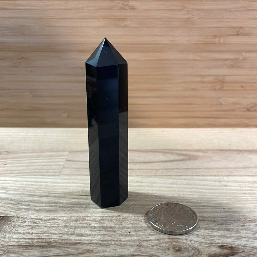 Black Obsidian Points