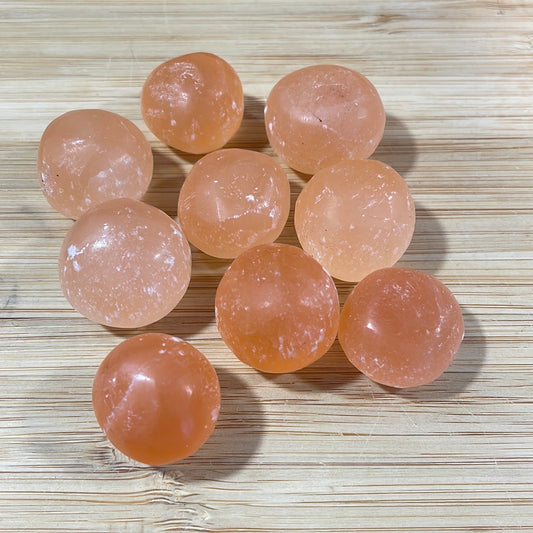 Orange Selenite Tumblestone