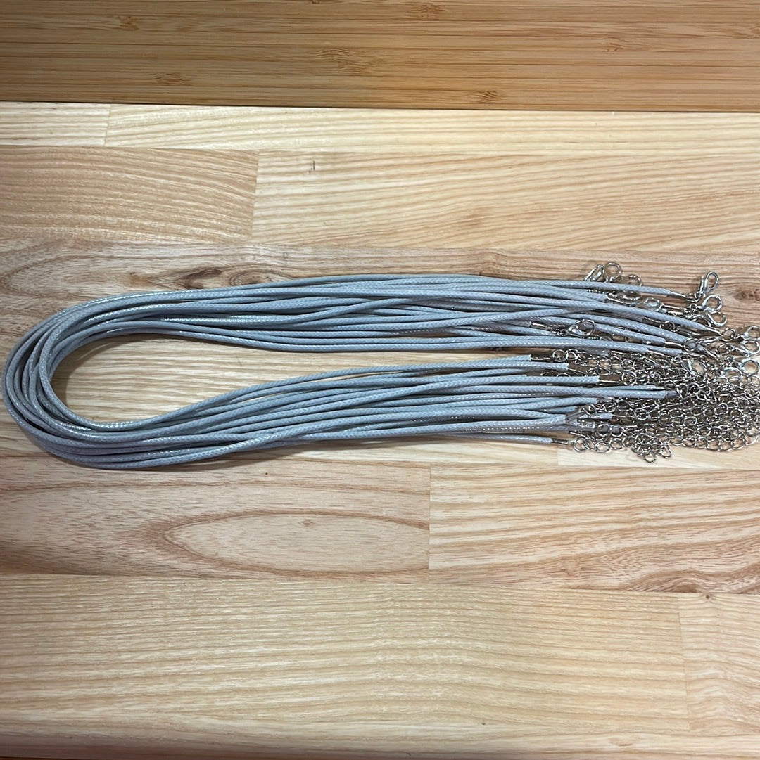Waxed Necklace Cords