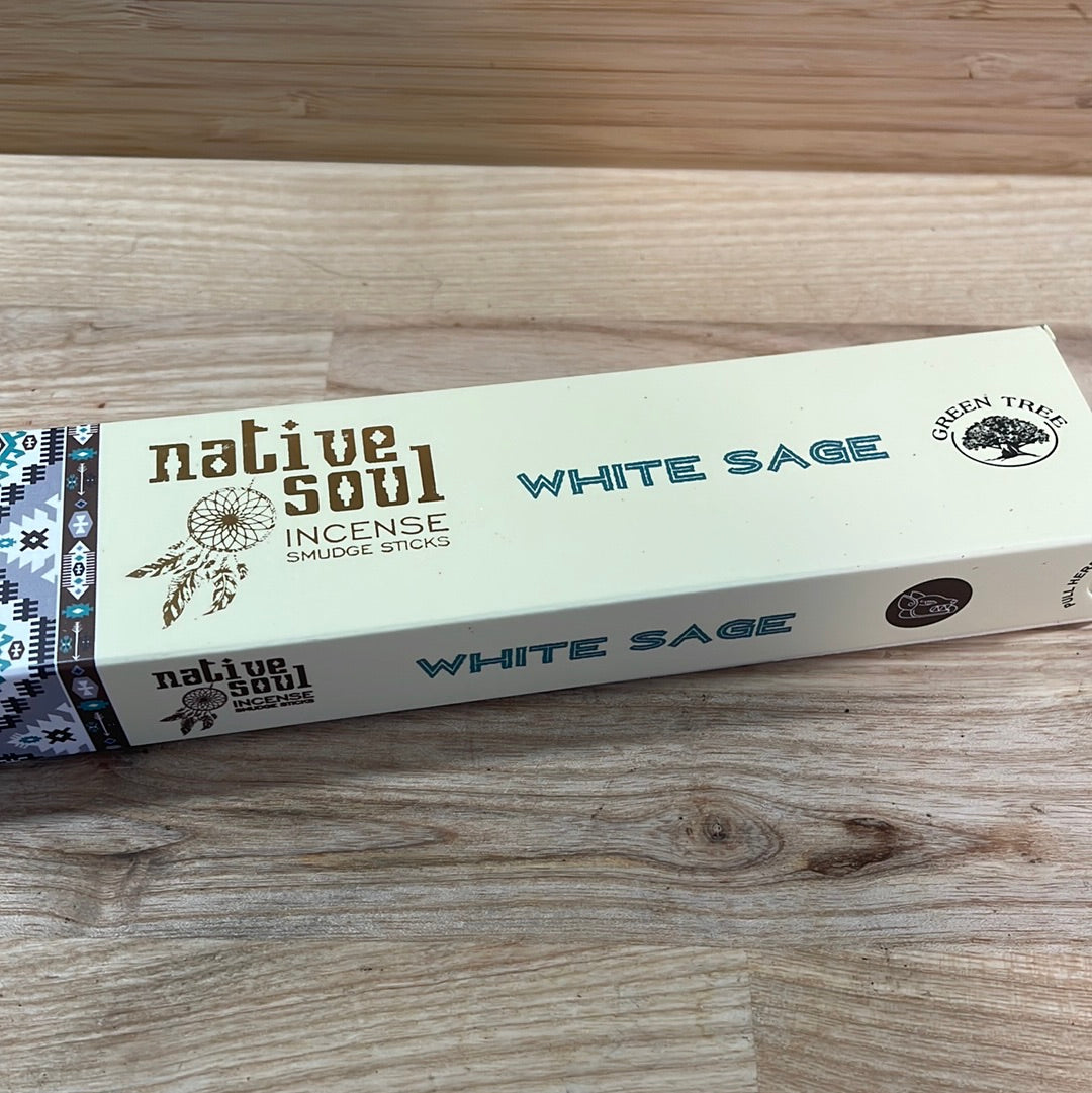 Native Soul White Sage Incense