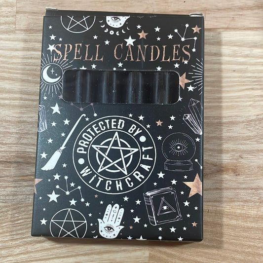 Spell Candles - Black