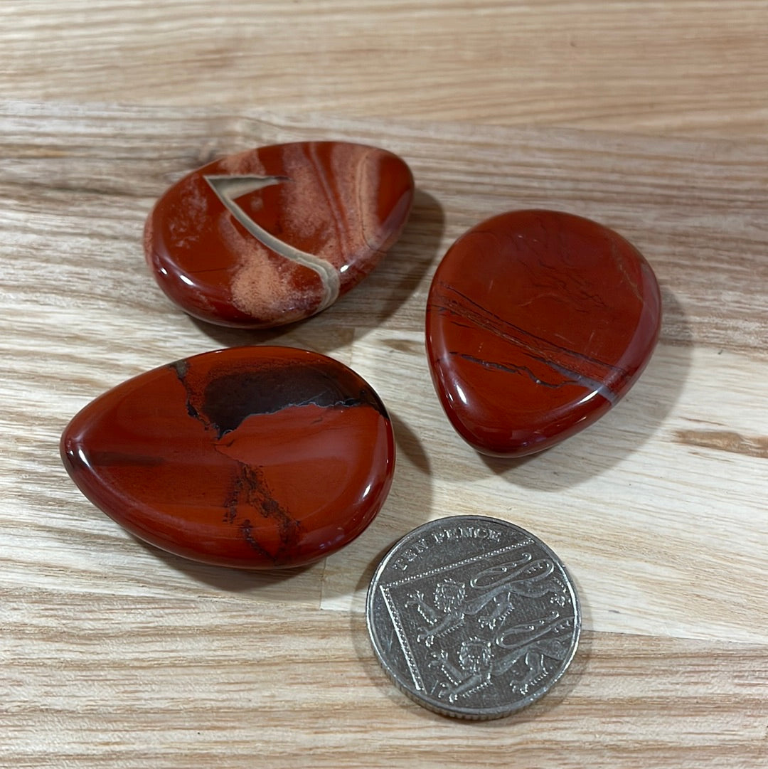 Red Jasper Thumb Stone